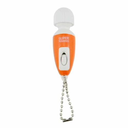 Mini Magic Wand Massager - oranžový