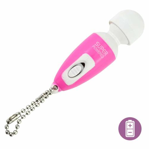 Mini Magic Wand Massager růžový
