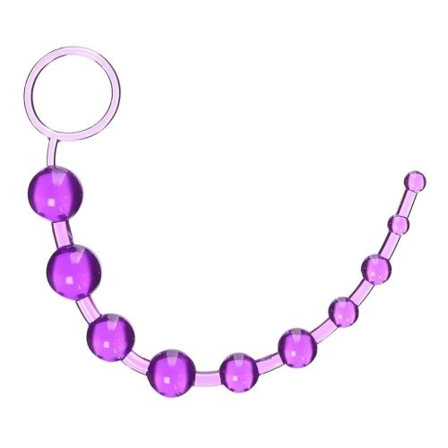 Nona Anální flexibilní kuličky fialové Fialová