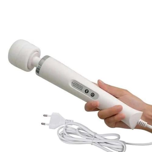 Magic Wand Massager bílý do sítě vibrační masážní hlavice