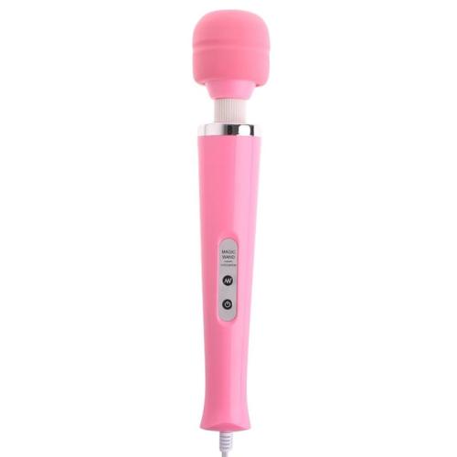Magic Wand Massager růžový do sítě │ Vibrační masážní hlavice