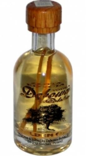 vodka Debowa Golden 40% 50ml Polsko miniatura