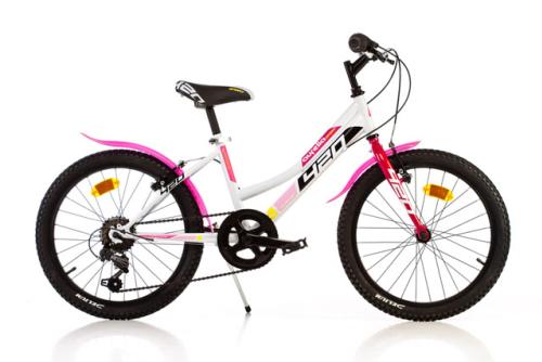 Dino bikes 420D bílo růžová 20