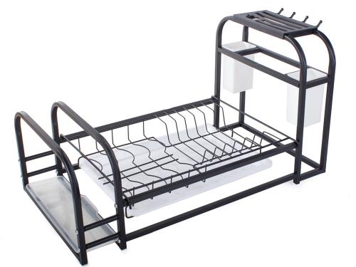 Verk 07131 Odkapávač na nádobí LOFT 55x29x31cm, černý