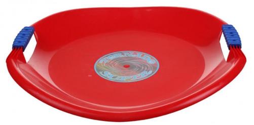 Sáňkovací talíř TORNÁDO SUPER PLASTKON 56 cm Varianta: červená