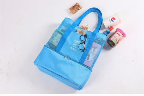 GFT Plážová taška s termo přihrádkou - modrá