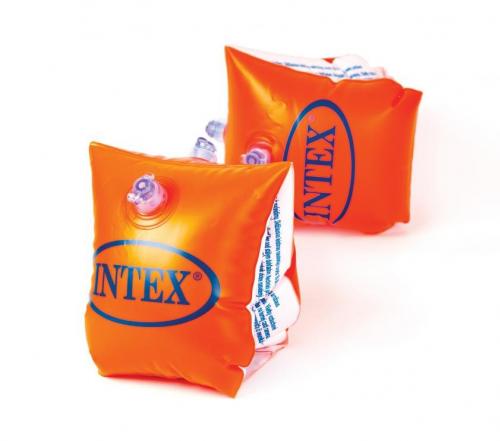 Rukávky nafukovací INTEX 58642 DELUXE Varianta: oranžová